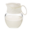 Petite Creamer Pitcher, Set of 2 (with Handle and Lid) - CRYSTALIA GLASS
